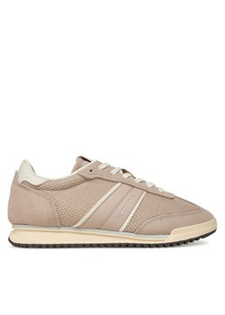 Sneakersy Tommy Jeans Tjw Low Profile Runner EN0EN02862 Écru ze sklepu eobuwie.pl w kategorii Buty sportowe damskie - zdjęcie 185053513