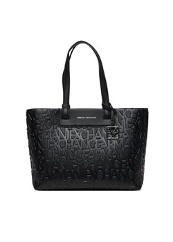 Torebka Armani Exchange XW001481 AF15774 UC001 Czarny ze sklepu eobuwie.pl w kategorii Torby Shopper bag - zdjęcie 185053514