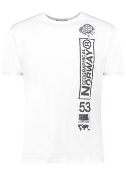 Geographical Norway Koszulka &quot;Japon&quot; w kolorze białym ze sklepu Limango Polska w kategorii T-shirty męskie - zdjęcie 185054713