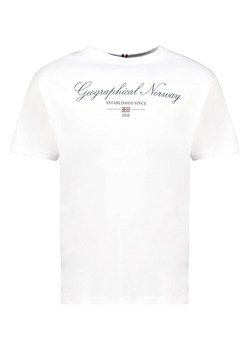 Geographical Norway Koszulka &quot;Illumine&quot; w kolorze białym ze sklepu Limango Polska w kategorii T-shirty męskie - zdjęcie 185054721