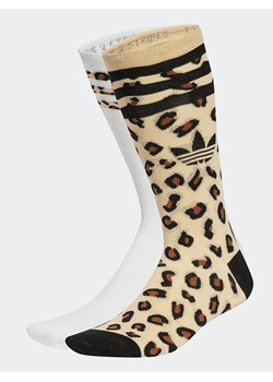 adidas Podkolanówki (2 pary) w kolorze żółtym ze sklepu Limango Polska w kategorii Skarpetki męskie - zdjęcie 185054733