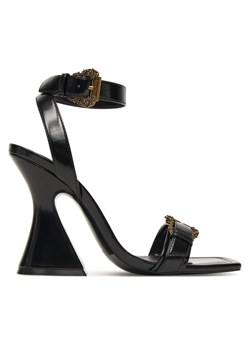 Sandały Versace Jeans Couture 79VA3S36 Czarny ze sklepu eobuwie.pl w kategorii Sandały damskie - zdjęcie 185055902