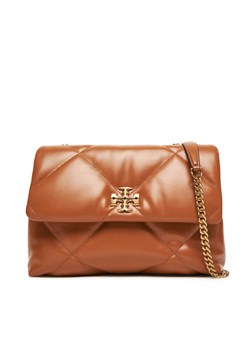 Torebka Tory Burch 154704 Brązowy ze sklepu eobuwie.pl w kategorii Kopertówki - zdjęcie 185055930