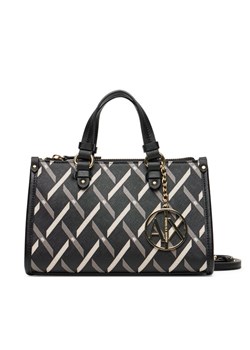Torebka Armani Exchange XW000928 AF17155 MC043 Czarny ze sklepu eobuwie.pl w kategorii Kuferki - zdjęcie 185055941