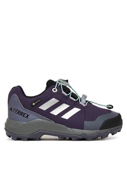 Trekkingi adidas Terrex GORE-TEX Hiking JS2930 Fioletowy ze sklepu eobuwie.pl w kategorii Buty trekkingowe dziecięce - zdjęcie 185055943