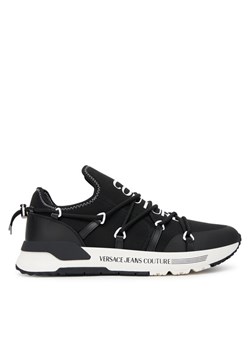 Versace Jeans Couture Sneakersy 79YA3SA6 ZS915 Czarny ze sklepu MODIVO w kategorii Buty sportowe męskie - zdjęcie 185056423