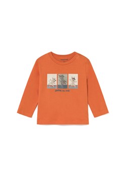 Mayoral Bluzka 2063 Pomarańczowy Regular Fit ze sklepu MODIVO w kategorii T-shirty chłopięce - zdjęcie 185056443