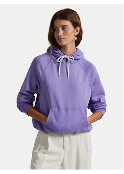 Polo Ralph Lauren Bluza 211971691005 Fioletowy Relaxed Fit ze sklepu MODIVO w kategorii Bluzy damskie - zdjęcie 185056520
