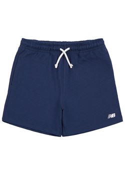 Spodenki dziecięce New Balance LAKB0008NNY - granatowe ze sklepu streetstyle24.pl w kategorii Spodenki chłopięce - zdjęcie 185057320