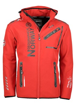 Geographical Norway Kurtka softshellowa &quot;Royaute&quot; w kolorze czerwonym ze sklepu Limango Polska w kategorii Kurtki męskie - zdjęcie 185057592