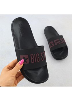 Klapki plażowe basenowe czarne Big Star SS274708 - id: 229500 - marki BIG STAR - 185059201 Klapki plażowe basenowe czarne Big Star SS274708 ze sklepu ButyModne.pl w kategorii Klapki damskie - zdjęcie 185059201