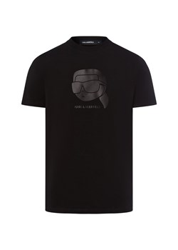 KARL LAGERFELD Koszulka męska Mężczyźni Bawełna czarny nadruk ze sklepu vangraaf w kategorii T-shirty męskie - zdjęcie 185059502