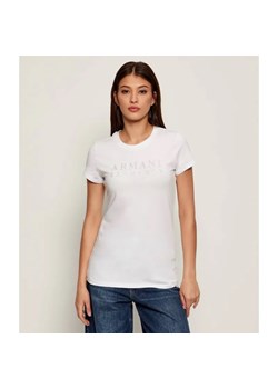 Armani Exchange T-shirt | Slim Fit ze sklepu Gomez Fashion Store w kategorii Bluzki damskie - zdjęcie 185061161