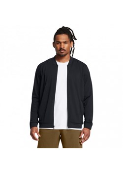 Męska kurtka przejściowa Under Armour UA Meridian Bomber - czarna ze sklepu Sportstylestory.com w kategorii Kurtki męskie - zdjęcie 185062400