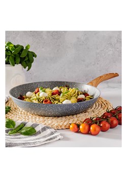 Bisetti Patelnia &quot;Pierre Gourmet&quot; w kolorze szarym - Ø 28 cm ze sklepu Limango Polska w kategorii Garnki - zdjęcie 185062573
