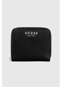 GUESS Czarny portfel damski Laurel ze sklepu outfit.pl w kategorii Portfele damskie - zdjęcie 185063884