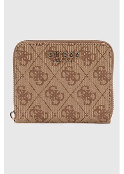 GUESS Beżowy portfel damski Laurel ze sklepu outfit.pl w kategorii Portfele damskie - zdjęcie 185063920