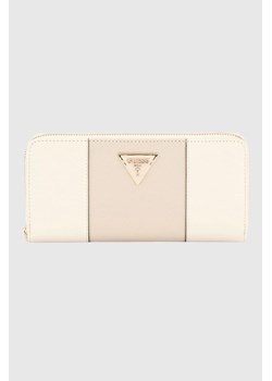 GUESS Beżowy portfel damski Laurel ze sklepu outfit.pl w kategorii Portfele damskie - zdjęcie 185063934