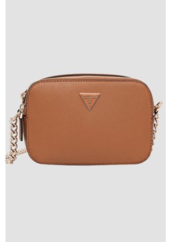 GUESS Brązowa kopertówka damska Noelle II ze sklepu outfit.pl w kategorii Kopertówki - zdjęcie 185064090