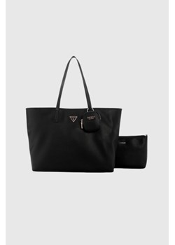 GUESS Czarna shopperka damska Power Play ze sklepu outfit.pl w kategorii Torby Shopper bag - zdjęcie 185064232