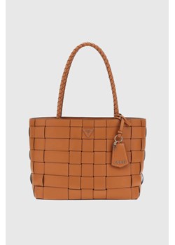 GUESS Brązowa shopperka damska Maylee ze sklepu outfit.pl w kategorii Torby Shopper bag - zdjęcie 185064253