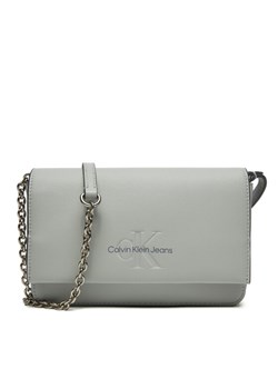 Torebka na telefon Calvin Klein Jeans K60K612375 Szary ze sklepu eobuwie.pl w kategorii Etui - zdjęcie 185064454