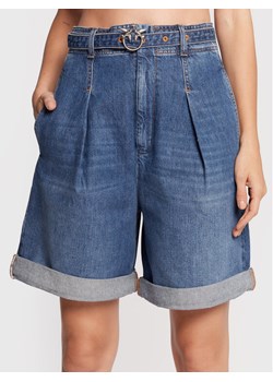 Pinko Szorty jeansowe Bubolare 1J112S Y1E6 Niebieski Relaxed Fit - id: 0000301041863 - marki Pinko - 185064642 Pinko Szorty jeansowe Bubolare 1J112S Y1E6 Niebieski Relaxed Fit ze sklepu MODIVO w kategorii Szorty - zdjęcie 185064642