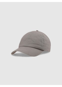 Czapka z daszkiem uniseks 4F 4FWMM00ACABU465 - szara ze sklepu Sportstylestory.com w kategorii Czapki z daszkiem damskie - zdjęcie 185065941
