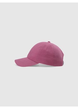Czapka z daszkiem uniseks 4F 4FWMM00ACABU465 - różowa ze sklepu Sportstylestory.com w kategorii Czapki z daszkiem damskie - zdjęcie 185065961