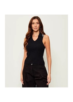 Pinko Top LIPARI | Slim Fit - id: PI254W000134099 - marki Pinko - 185066782 Pinko Top LIPARI | Slim Fit ze sklepu Gomez Fashion Store w kategorii Bluzki damskie - zdjęcie 185066782