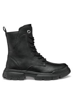 Geox Kozaki J Junette J56HVB 000BC C9999 D Czarny ze sklepu MODIVO w kategorii Buty zimowe dziecięce - zdjęcie 185066930