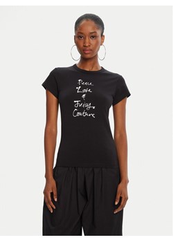 Juicy Couture T-Shirt JCNCT225458 Czarny Regular Fit ze sklepu MODIVO w kategorii Bluzki damskie - zdjęcie 185066973