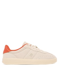 Tommy Hilfiger Sneakersy Heritage FW0FW08822 Écru ze sklepu MODIVO w kategorii Buty sportowe damskie - zdjęcie 185066994