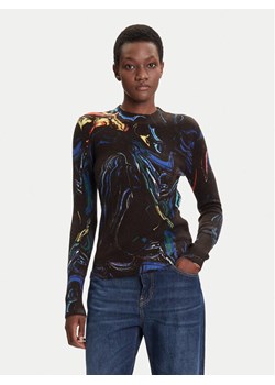 Desigual Sweter Butterfly Lacroix 25WWJF05 Czarny Regular Fit ze sklepu MODIVO w kategorii Swetry damskie - zdjęcie 185067082