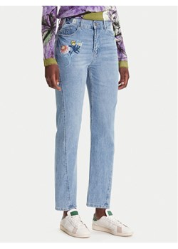 Desigual Jeansy Sunflower 25WWDD23 Niebieski Straight Fit ze sklepu MODIVO w kategorii Jeansy damskie - zdjęcie 185067083
