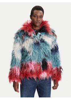 Desigual Futro Cloud Lacroix 25WWEW02 Kolorowy Loose Fit ze sklepu MODIVO w kategorii Futra damskie - zdjęcie 185067090
