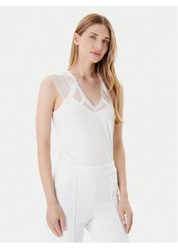 Morgan Bluzka 252-DEMYL Biały Regular Fit ze sklepu MODIVO w kategorii Bluzki damskie - zdjęcie 185067092