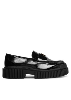 Armani Exchange Loafersy XW001672 AF17478 UC001 Czarny ze sklepu MODIVO w kategorii Lordsy damskie - zdjęcie 185067101