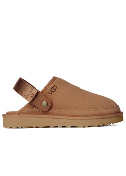 Buty męskie Ugg Goldencoast Clog II 1166915-CHE - brązowe ze sklepu streetstyle24.pl w kategorii Kapcie męskie - zdjęcie 185068710