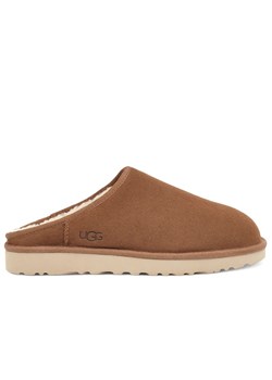 Buty męskie Ugg Classic Slip-On 1129290-CHE - brązowe ze sklepu streetstyle24.pl w kategorii Kapcie męskie - zdjęcie 185068712