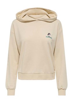 ONLY Bluza w kolorze beżowym ze sklepu Limango Polska w kategorii Bluzy damskie - zdjęcie 185068753