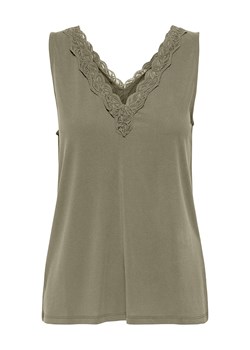 ONLY Top w kolorze khaki ze sklepu Limango Polska w kategorii Bluzki damskie - zdjęcie 185068982