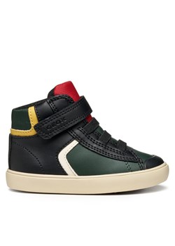 Sneakersy Geox B Gisli B461NA 054FU C0520 M Zielony ze sklepu eobuwie.pl w kategorii Buty sportowe dziecięce - zdjęcie 185069121