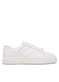 Sneakersy Calvin Klein Basket Cups Lace Up Logo Tape YW0YW02007 Biały ze sklepu eobuwie.pl w kategorii Buty sportowe damskie - zdjęcie 185069133