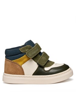 Sneakersy Geox B Nashik B465NA 08522 C1M3X S Khaki ze sklepu eobuwie.pl w kategorii Buty sportowe dziecięce - zdjęcie 185069174