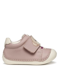 Sneakersy Geox B Tutim B3540B 00085 C8011 Różowy ze sklepu eobuwie.pl w kategorii Buty sportowe dziecięce - zdjęcie 185069200