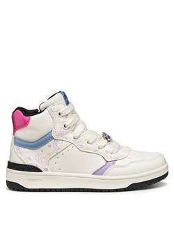 Geox Sneakersy J Washiba J56HXD 05404 C0653 D Biały ze sklepu MODIVO w kategorii Buty sportowe dziecięce - zdjęcie 185070243
