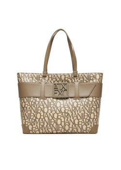 Armani Exchange Torebka 949127 3F742 M1014 Beżowy ze sklepu MODIVO w kategorii Torby Shopper bag - zdjęcie 185070244