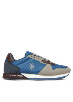 U.S. Polo Assn. Sneakersy NOBIL011M/CNH1 Niebieski ze sklepu MODIVO w kategorii Buty sportowe męskie - zdjęcie 185070253