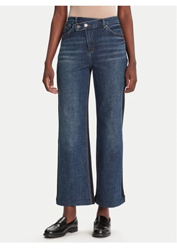 Desigual Jeansy Twist 25WWDD14 Granatowy Wide Leg ze sklepu MODIVO w kategorii Jeansy damskie - zdjęcie 185070272